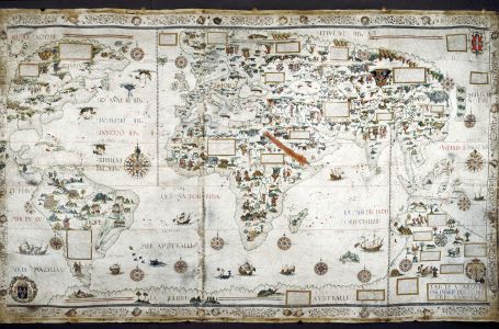 1550 жылғы әлем картасы