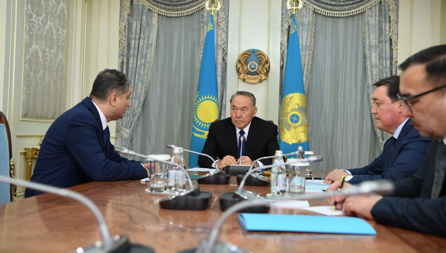 Назарбаев Еуразиялық экономикалық комиссия алқасының төрағасын қабылдады