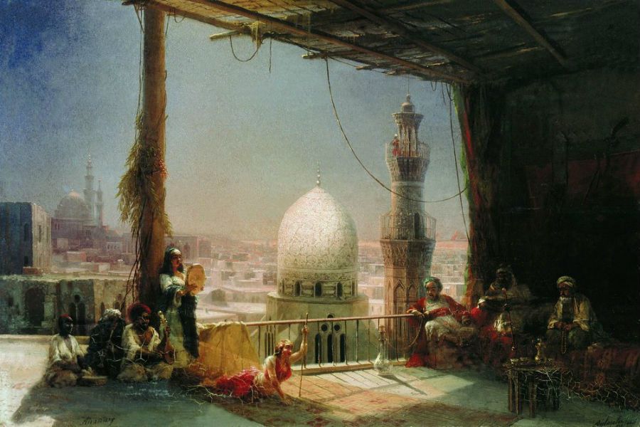 Бір суреттің тарихы: “Каир өмірінің көрінісі” 