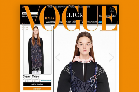 Vogue Italia: Мұндай ерекше мұқаба бұрын-соңды ешбір журналда жарияланбаған