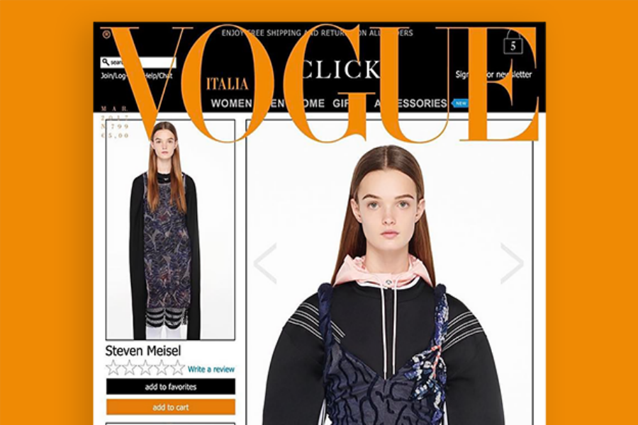 Vogue Italia: Мұндай ерекше мұқаба бұрын-соңды ешбір журналда жарияланбаған