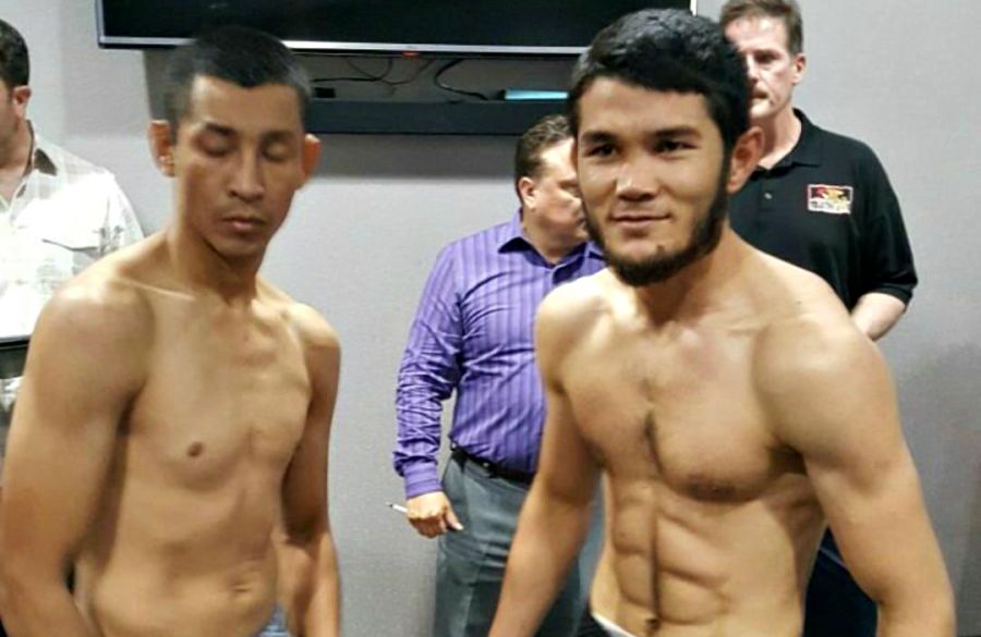 Айдар Шәрібаев салмақ өлшеу рәсімінен өтті