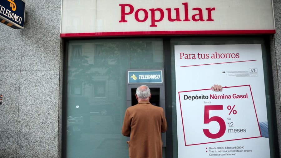 Испаниядағы үлкен банк 1 еуроға сатылды