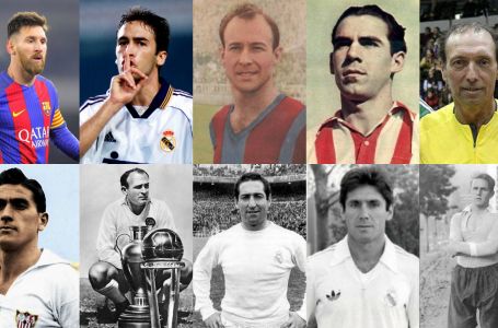 Испания примерасы тарихындағы ең үздік 10 футболшы