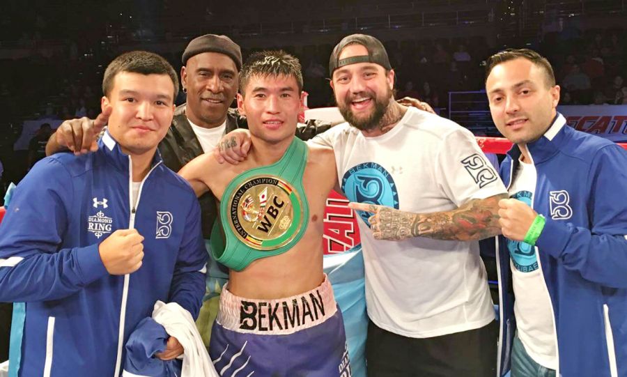 Бекман Сойлыбаев Лас-Вегаста чемпиондық атағын сәтті қорғады