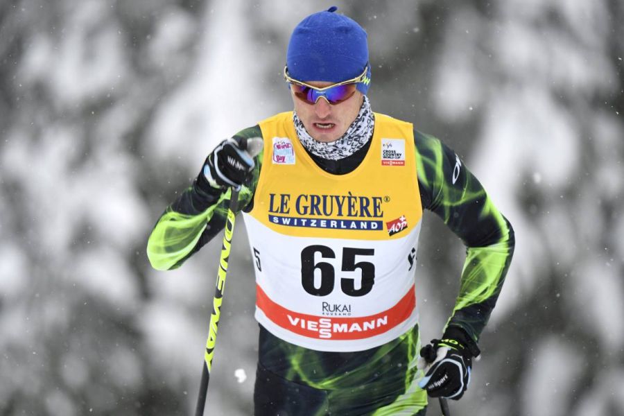 Алексей Полторанин "Тур де Ски" жарысының екінші кезеңінде екінші орын алды