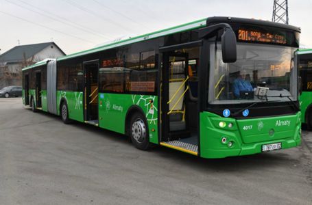 2018 жылы Алматыда 18 метрлік автобустардың саны артады