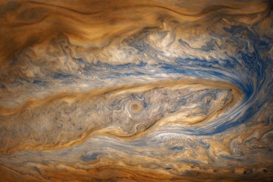 NASA Юпитердің қалың бұлтын видео ретінде көрсетті