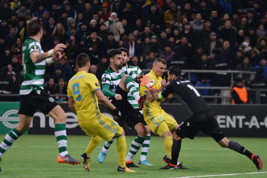 "Астана" "Спортингке" қарсы бірінші ойында ұтылып қалды