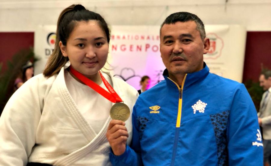 Қазақстандық дзюдошы қыз Германиядағы турнирде қола медаль еншіледі