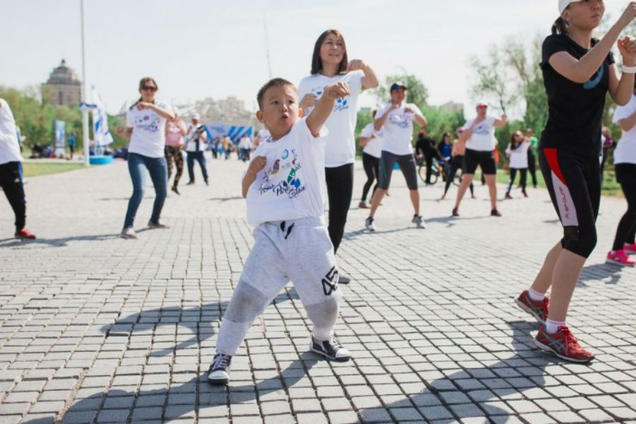 Астана парктерінде жексенбілік жаттығулар маусымы басталады