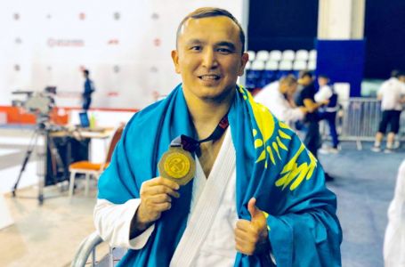 Қазақ спортшысы джиу-джитсудан әлем чемпионы атанды