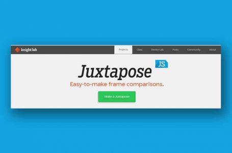 Онлайн-олжа: JuxtaposeJS сервисі 