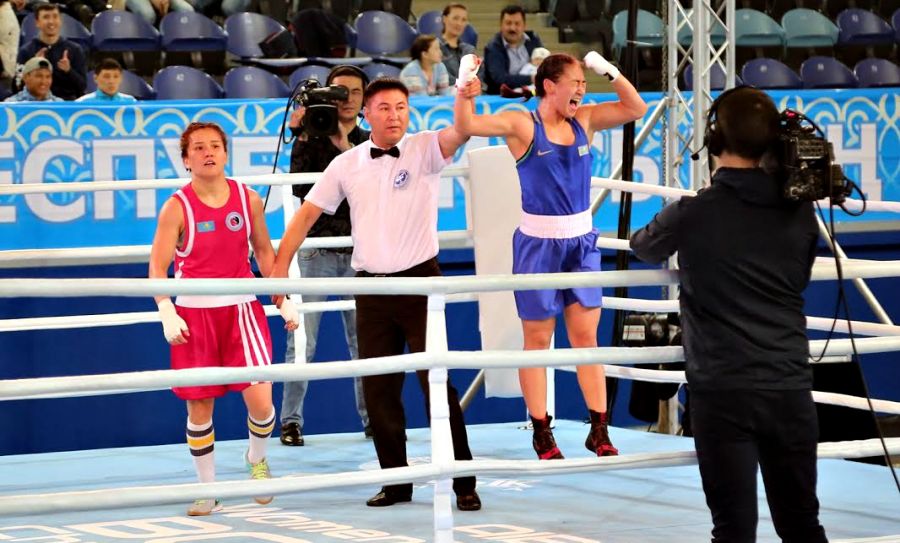 Азия чемпионатына қатысатын қазақ боксшы қыздары