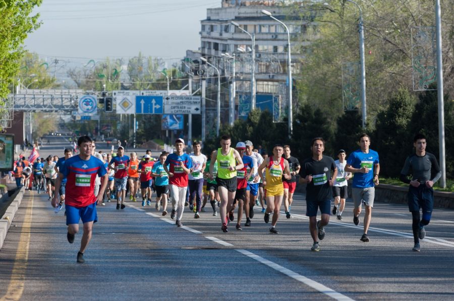 "Алматы марафоны" кезінде бірқатар көшелер жабылады