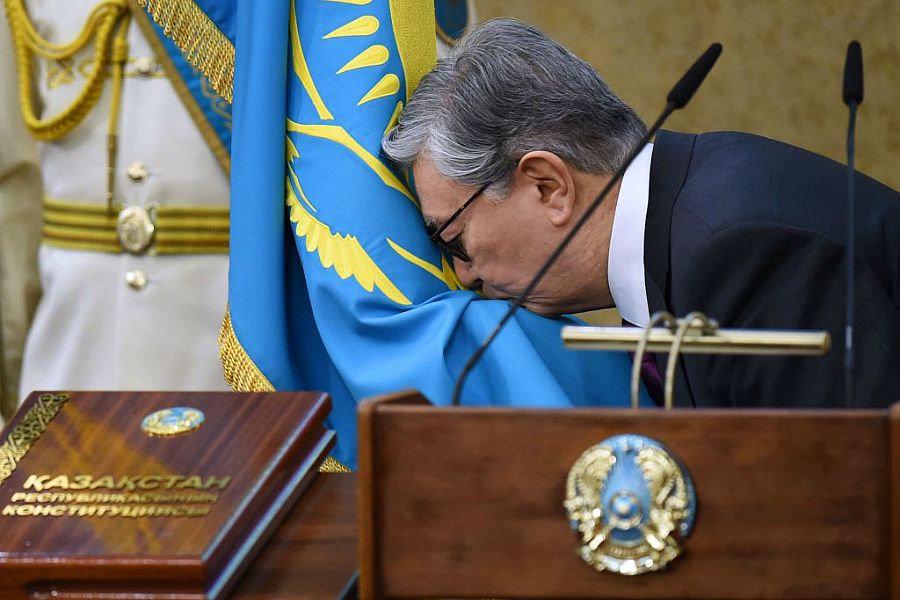 Президент Қасым-Жомарт Тоқаев Қазақстан халқына ант берді