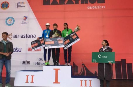 Astana Marathon – 2019: отандасымыз  Гүлжанат Жанатбек екінші орын алды