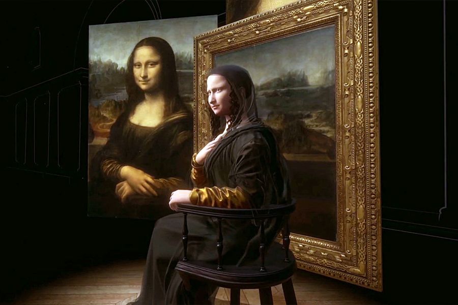 Мона Лизаның 3D нұсқасы 