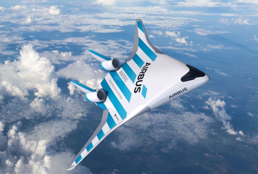 Airbus "Жұлдызды соғыстағы" ғарыш кемесіне ұқсас ұшақ жасады 