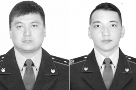 Алматыда қаза болған 2 полицейге мемлекеттік награда беріледі