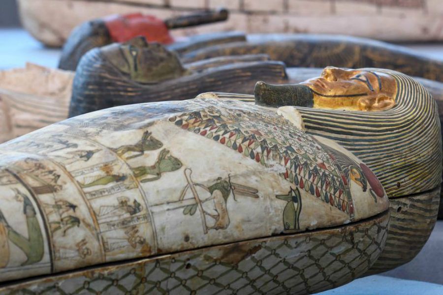 Мысырда 2500 жыл бұрын көмілген саркофаг табылды