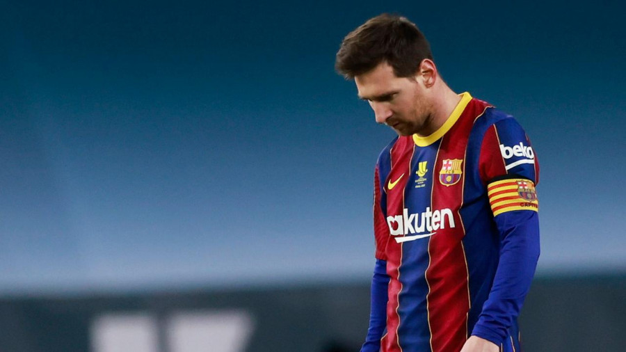 Месси "Барселона" сапында алғаш рет алаңнан қуылды