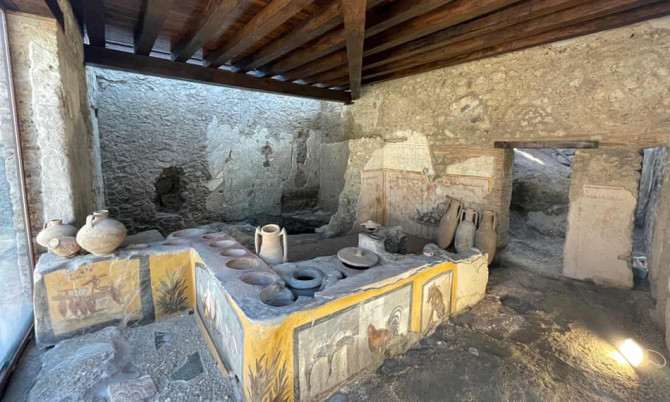 Помпейде 2000 жылдық тарихы бар асхана ашылады 