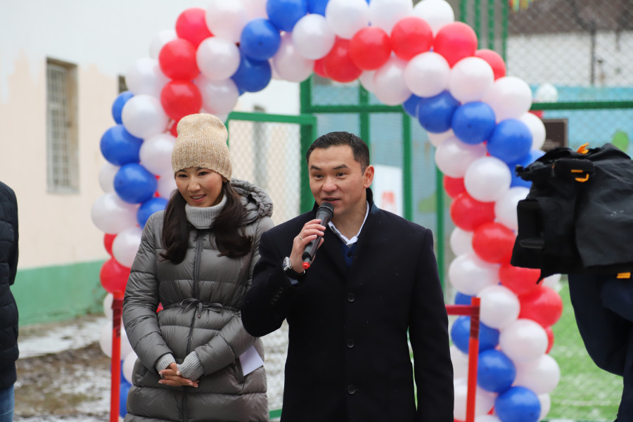"Алматы марафон" қайырымдылық мақсатта балалар колониясына алаң салып берді