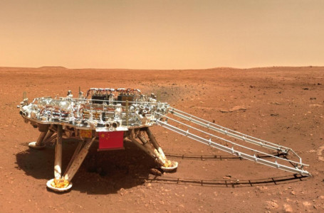 Қытай Марста түсірілген жаңа фотосуреттерді жариялады
