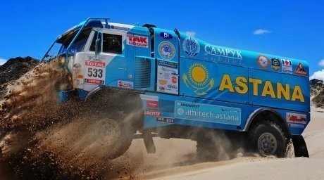 "Астана" командасы "Дакар-2013" жарысының үшінші кезеңін сәтті аяқтады