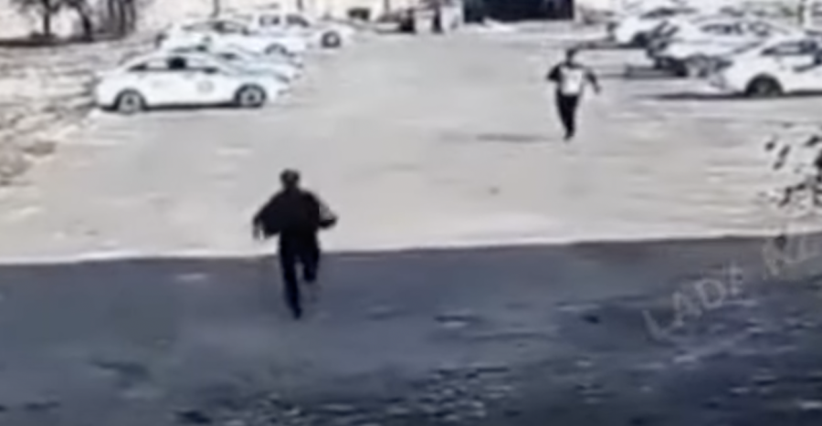 Желіде полиция қызметкерінің құқықбұзушыны қуып бара жатқан видео тарады