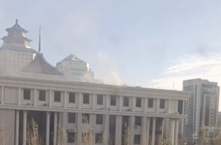 Астанада Қорғаныс министрлігінің ғимаратында өрт шықты