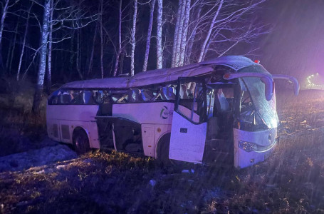 Ресейде қазақстандық жұмысшылар отырған автобус жол апатына түсті