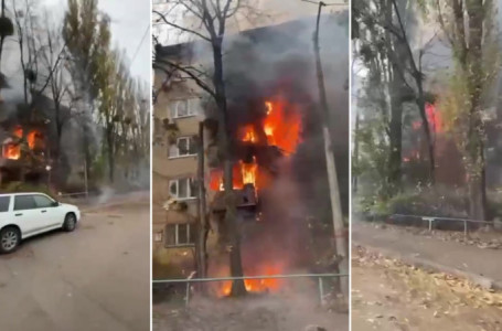 Украинаның барлық облысында әуе дабылы қағылды: Киевте екі тұрғын үйге зымыран соққысы жасалды