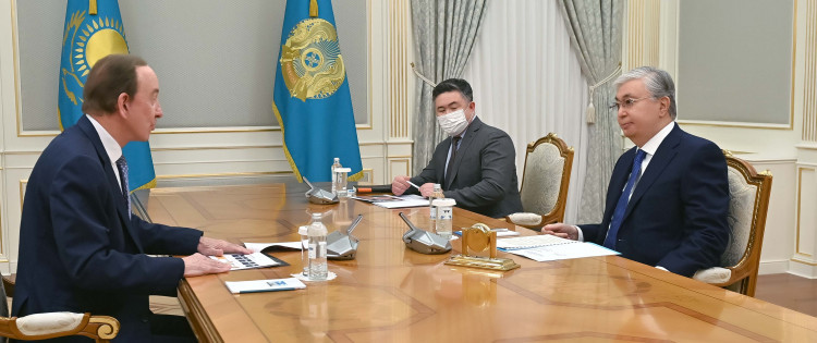 Тоқаев Air Astana президентімен кездесті