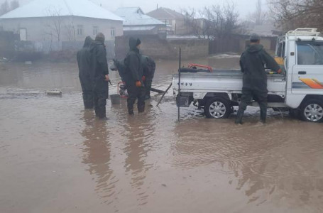Түркістан облысында 154 адам эвакуацияланып, туыстарының үйіне жайғасты