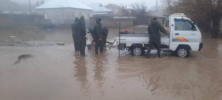 Түркістан облысында 154 адам эвакуацияланып, туыстарының үйіне жайғасты