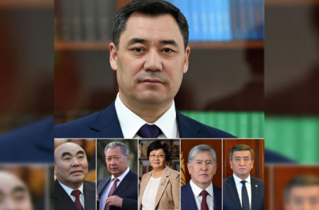 Садыр Жапаров Қырғызстанның бұрынғы президенттерін бір үстел басына жинады