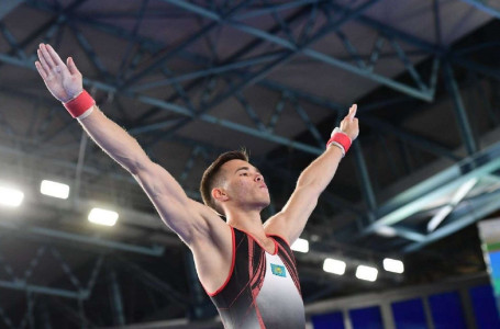 Қазақстандық гимнаст әлем кубогы кезеңінде алтын медаль алды