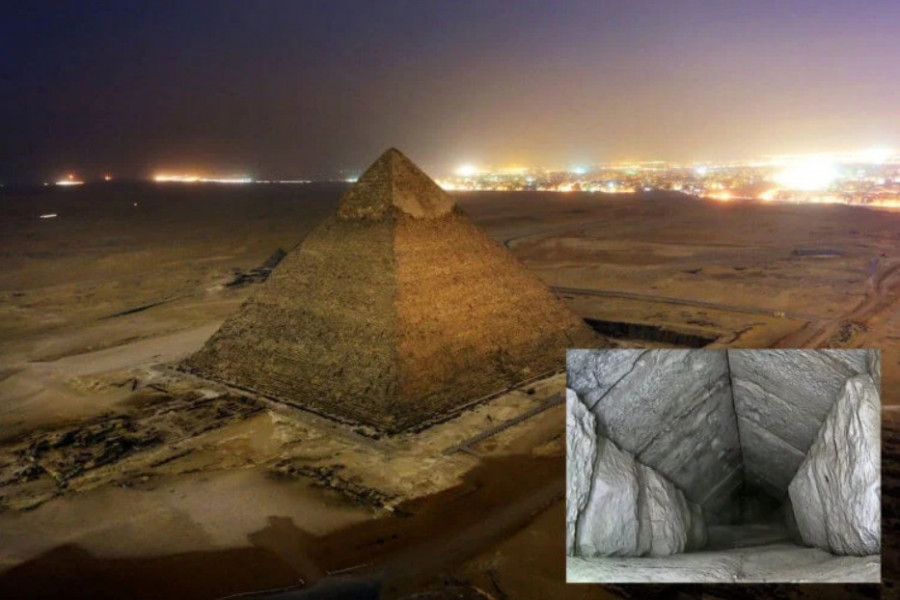Хеопс пирамидасынан 4500 жыл бойы ешкім кірмеген құпия бөлме табылды