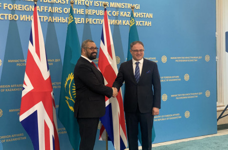 Ұлыбританияның Сыртқы істер министрі Астанаға келді