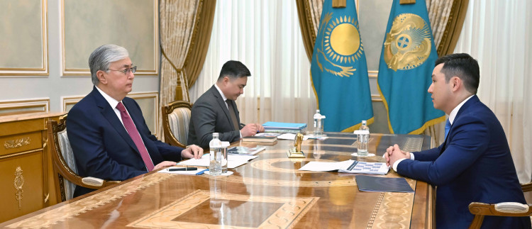 Тоқаев "Астана" халықаралық қаржы орталығының басқарушысын қабылдады