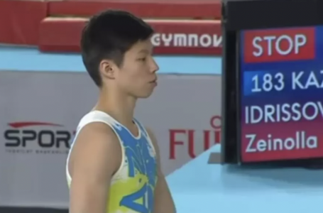 Тарихи медаль: қазақстандық гимнаст жасөспірімдер арасында әлем чемпионатының жүлдегері атанды