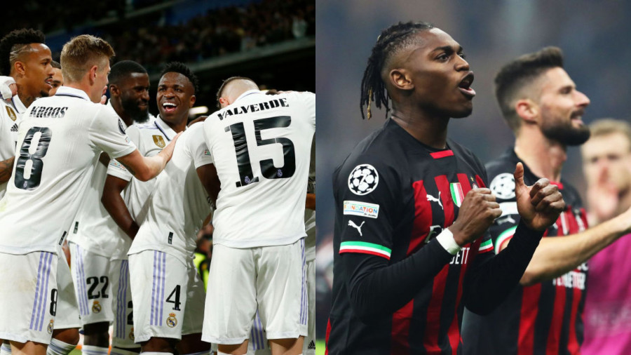 "Реал" мен "Милан" Чемпиондар лигасының жартылай финалына шықты