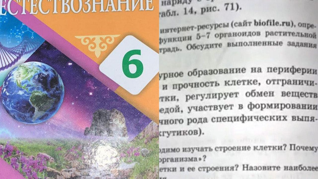 6-сыныпқа арналған оқулықтағы сілтеме порносайтқа өтеді: енді министрлік тексеру жүргізеді 