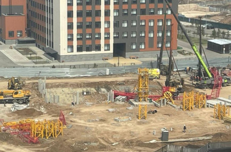 Астанадағы құрылыс алаңындағы апаты: зардап шеккен краншының жағдайы белгілі болды