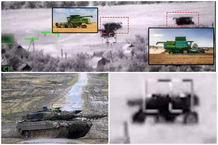 Ресей Leopard танктерін жою кадрларын көрсетті. Видеодағы техника комбайндар екені анықталды   