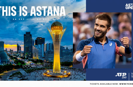 Astana Open ATP 250 турнирінде топ-50-ге кіретін он теннисші ойнайды