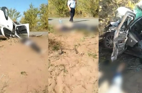Батыс Қазақстан облысында жантүршігерлік жол апатынан 4 адам қаза тапты