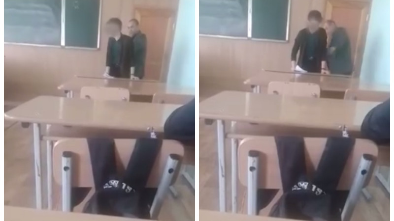 Павлодарда колледж оқытушысы студентті "тәрбиелеу мақсатында" оның жамбасынан ұрған